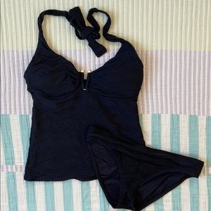 La Blanca tankini bathing suit, size 8